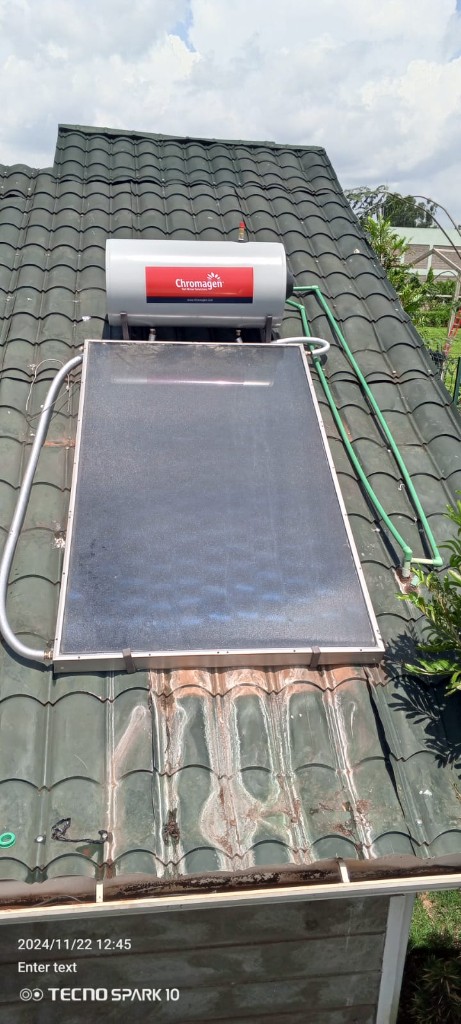 Chromagen Green-Tile Solar Water Heater