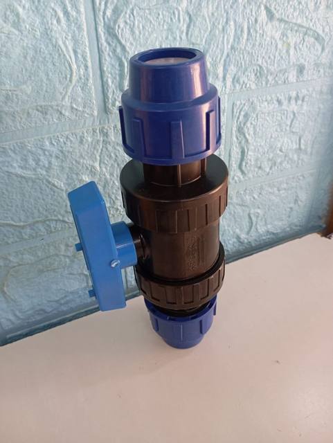 Compression Ball Valve 1" — Brass